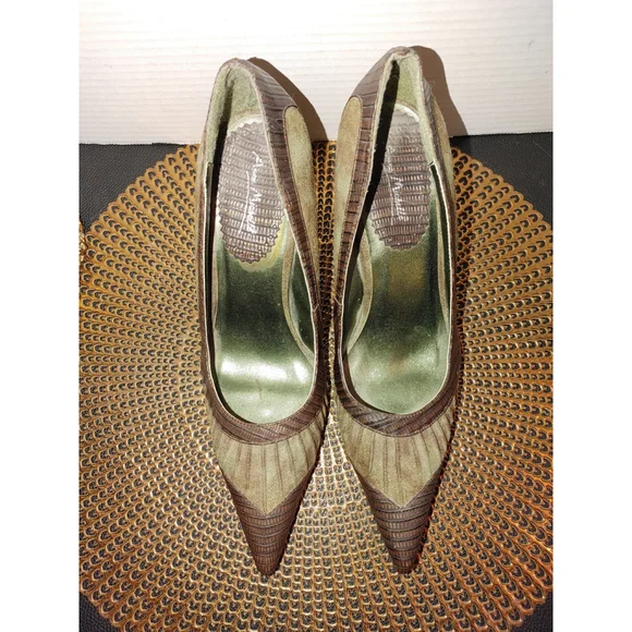 Anne Michelle Ranch Heels Size 10 - Picture 3 of 5